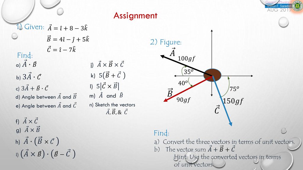 Gphys 112x General Physics 1 Ppt Download