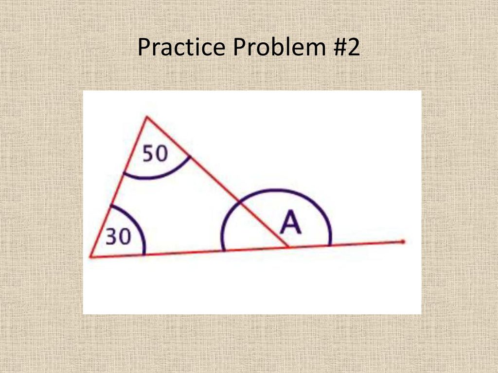 Practice Problem #2