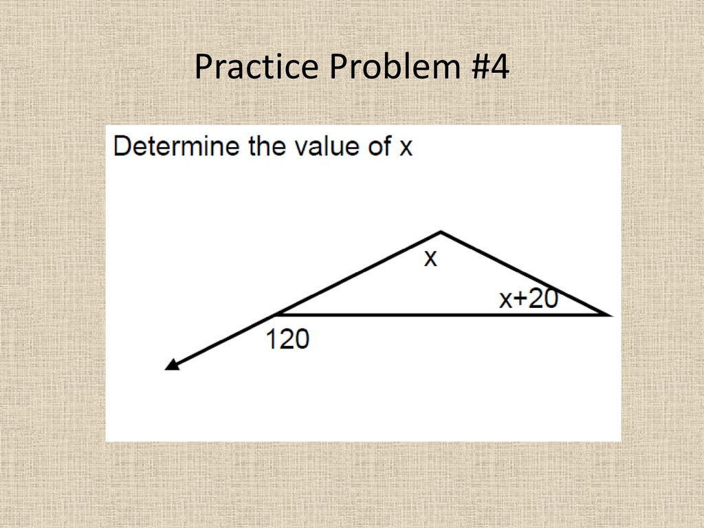 Practice Problem #4