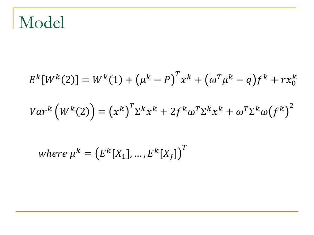 Pricing Of Stock Index Futures Under Trading Restrictions Ppt Download