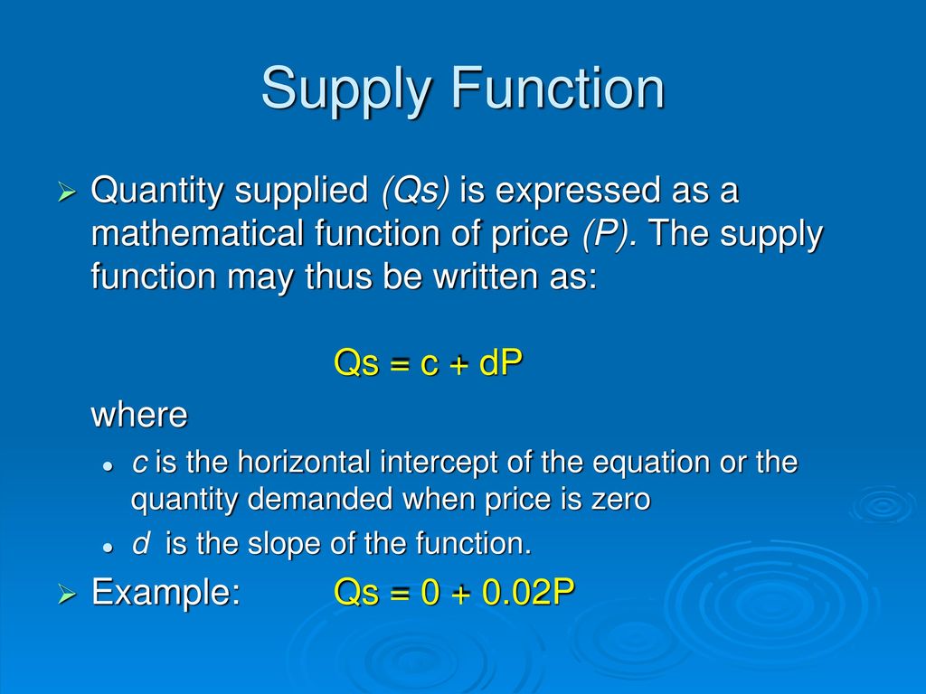Chapter 3. DEMAND, SUPPLY, AND MARKET EQUILIBRIUM - ppt download