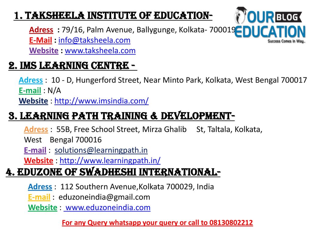 1. Taksheela Institute of Education-