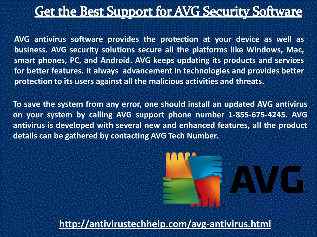 Get the Best Support for AVG Security Software