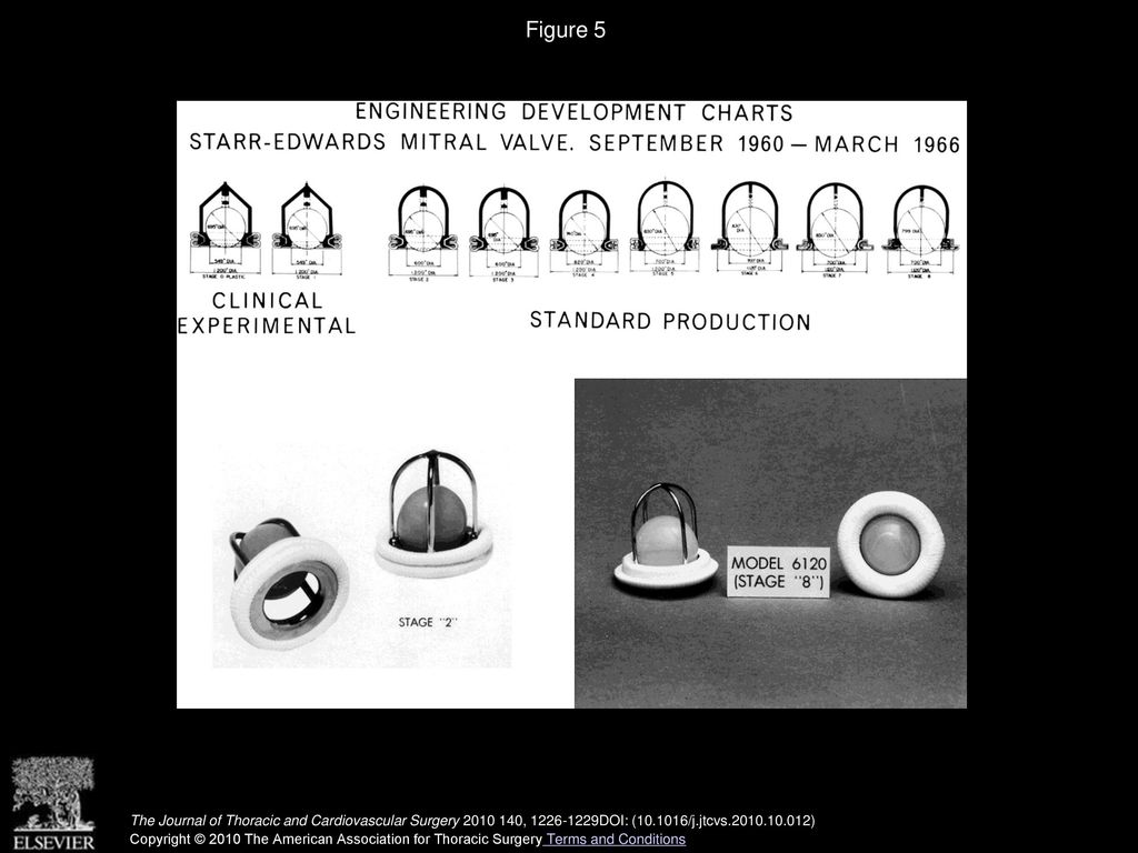 Figure 5 Evolution of the Starr–Edwards mitral valve from 1960 to
