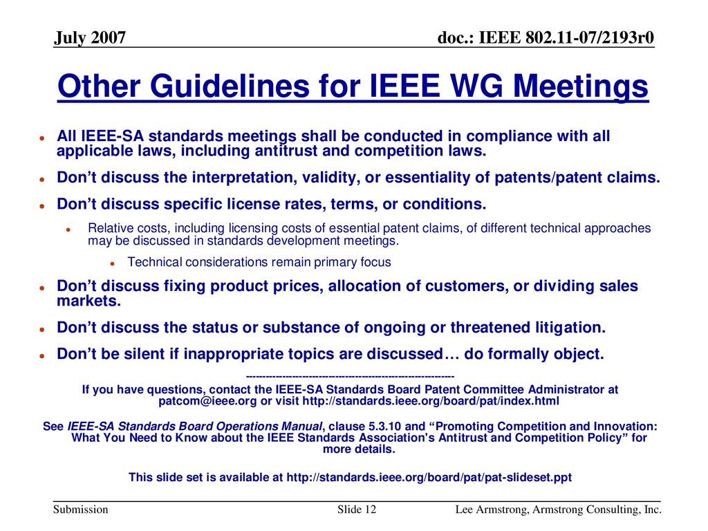 July 2007 Month Year doc.: IEEE yy/xxxxr0