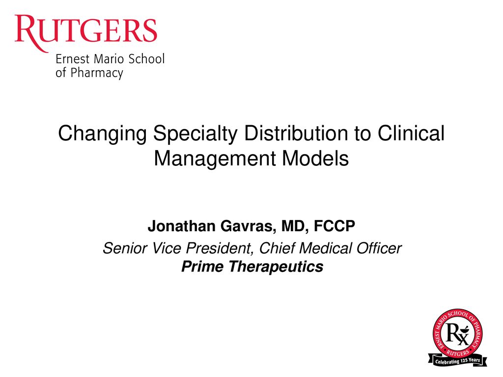 Changing Specialty Distribution To Clinical Management Models
