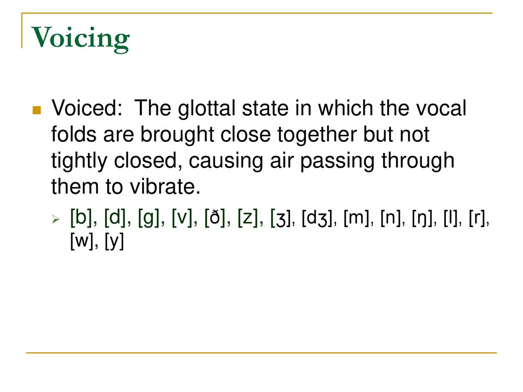 Phonetics The Sounds Of Language Ppt Download