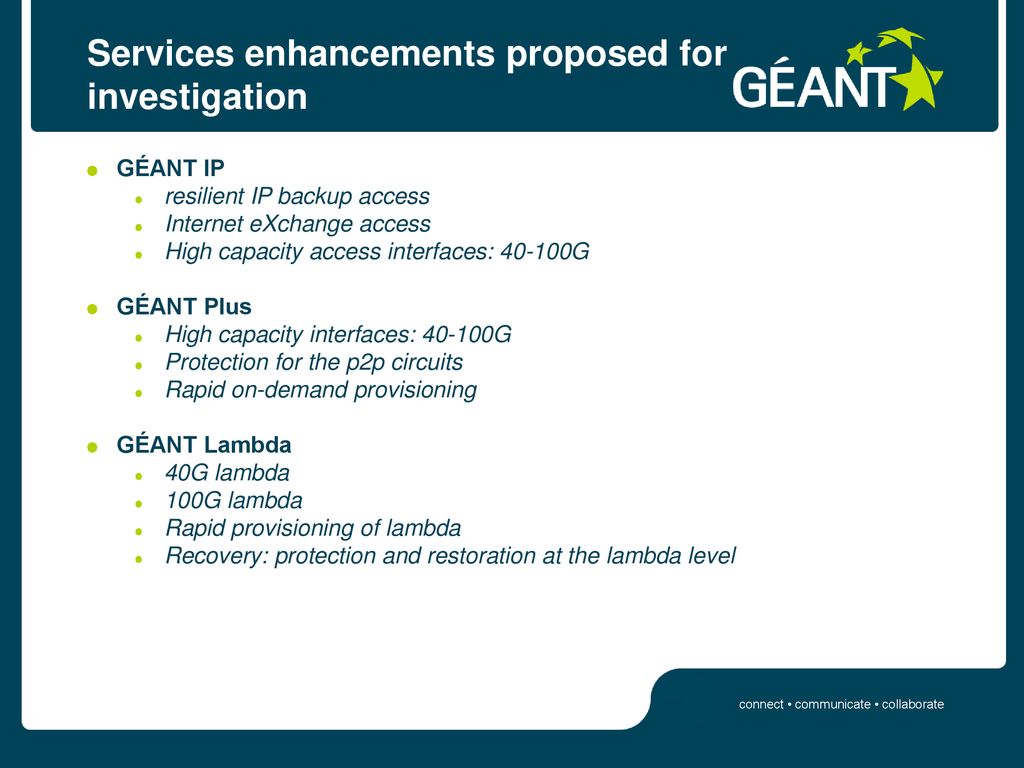 Services enhancements proposed for investigation
