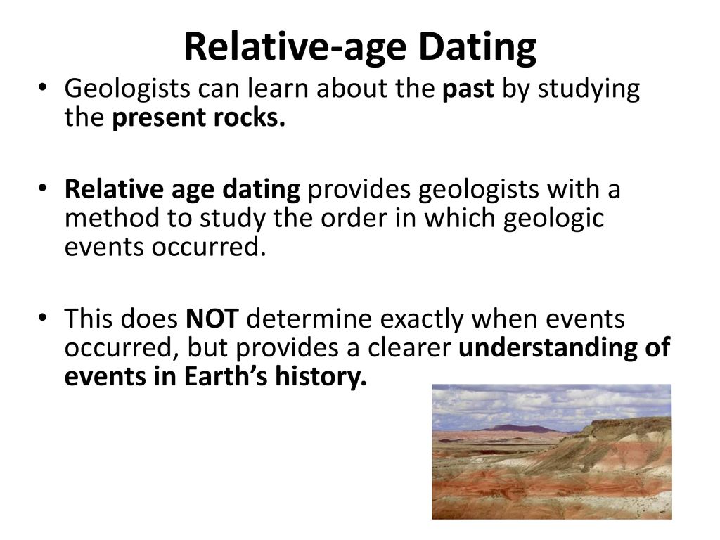 Relative dating definition in Austin