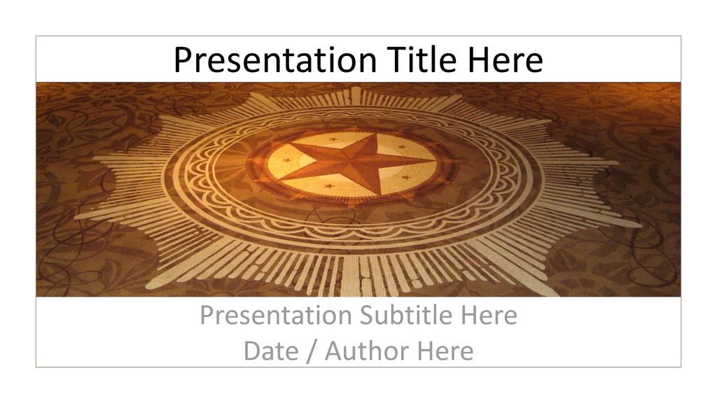 Presentation Title Here