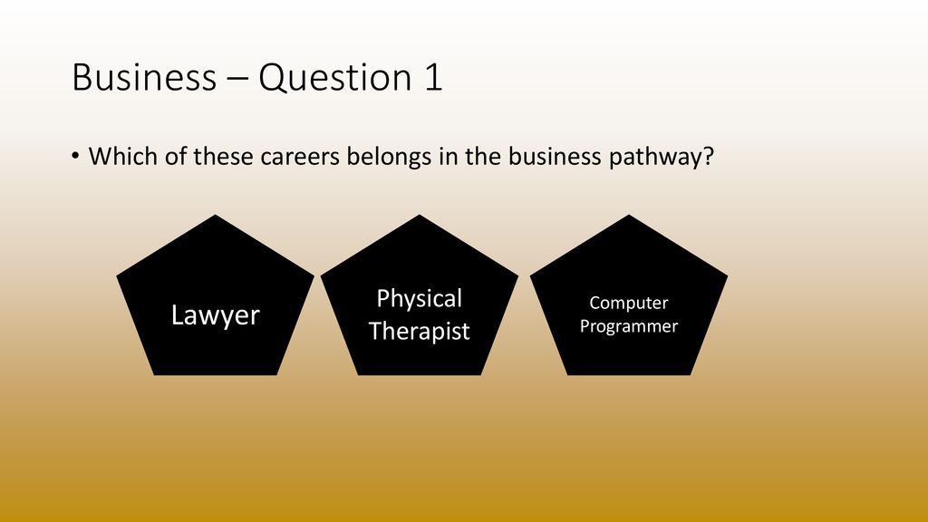 Business – Question 1 Lawyer