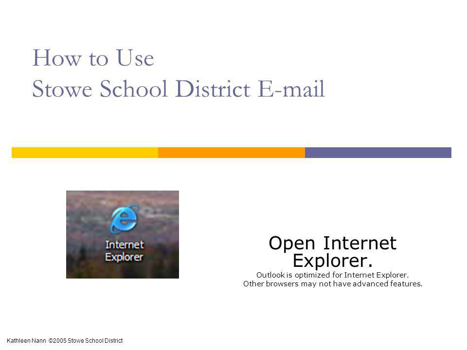 How to Use Stowe School District