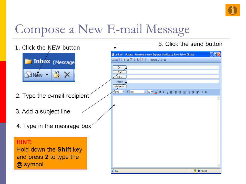Compose a New  Message
