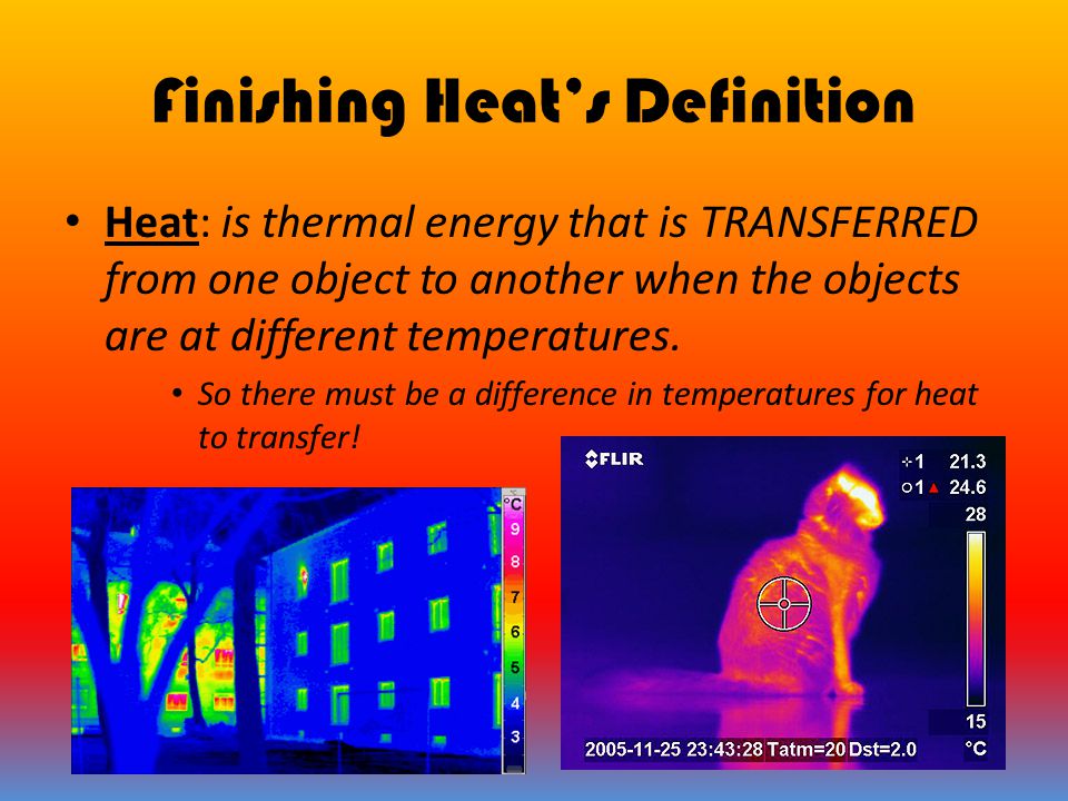 Finishing Heat’s Definition