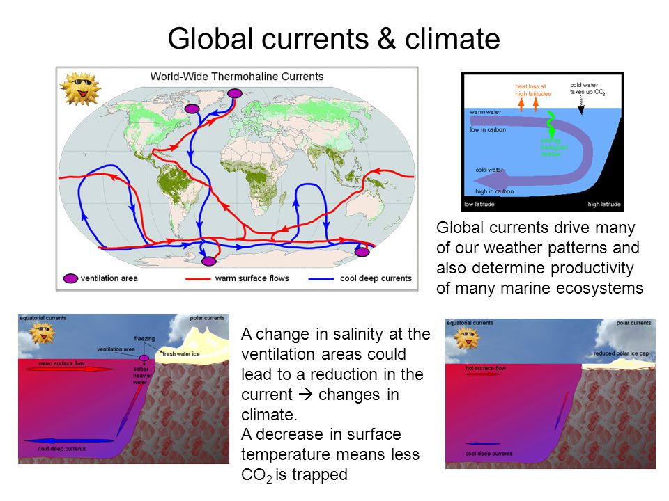 Global currents & climate