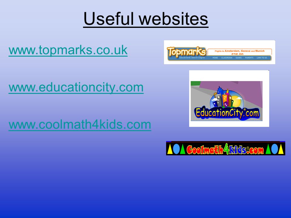Useful websites