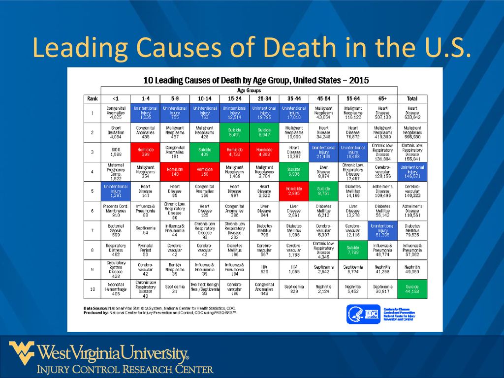 Leading Causes of Death in the U.S.