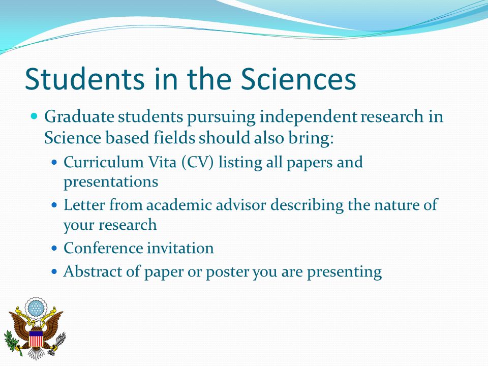 Students in the Sciences