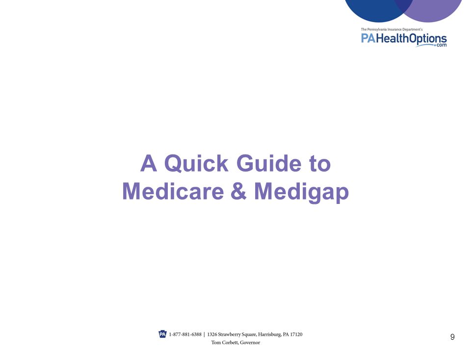 A Quick Guide to Medicare & Medigap