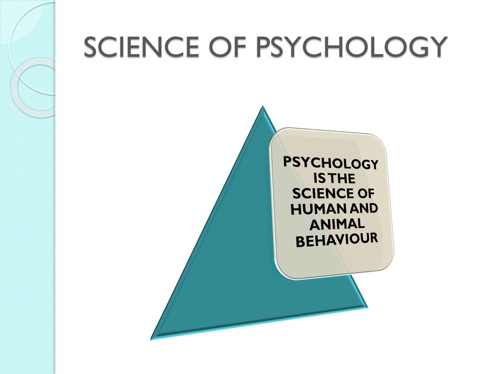 PSYCHOLOGY IS THE SCIENCE OF HUMAN AND ANIMAL BEHAVIOUR - ppt download