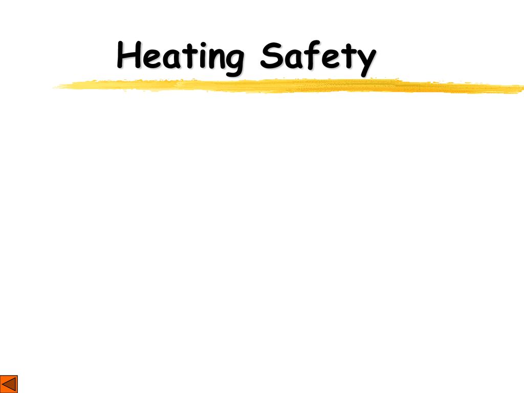 Heating Safety