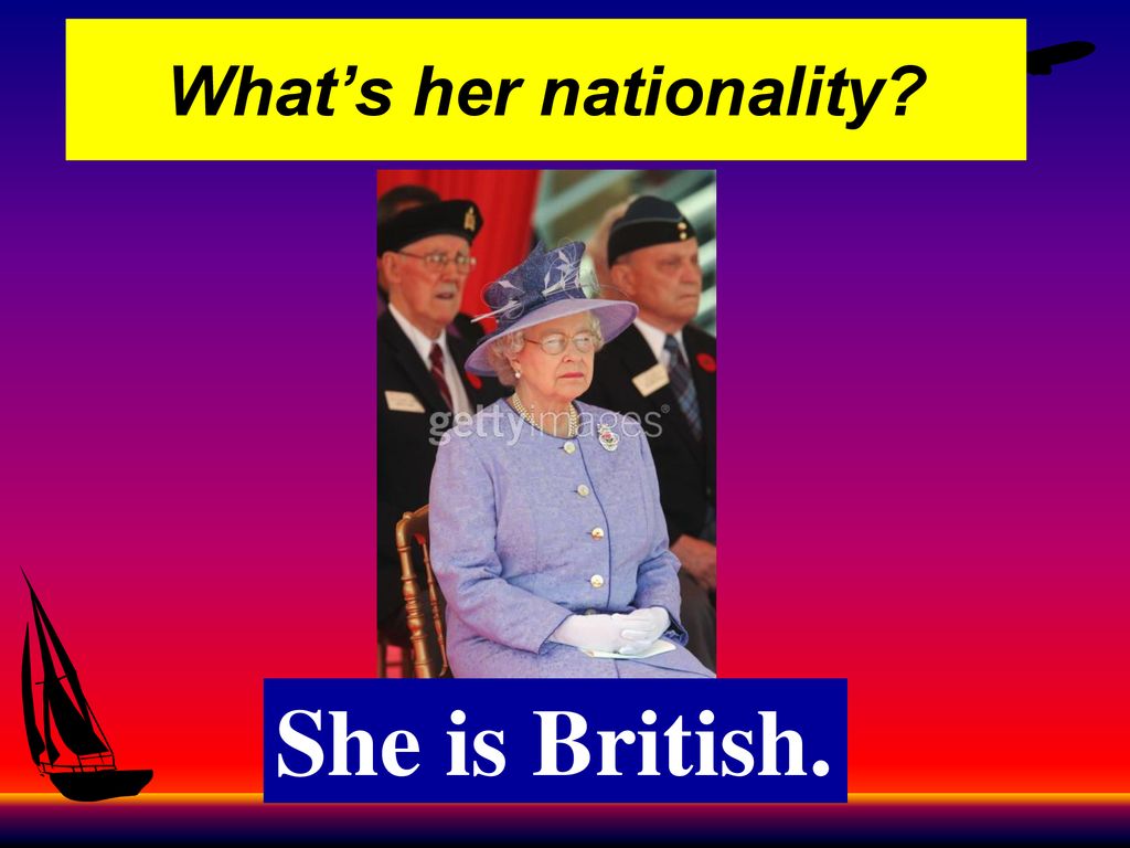 he is from germanyhe is german. what"s her nationality?