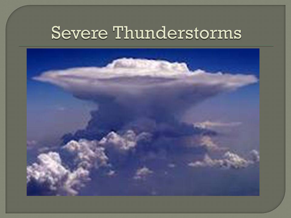 Severe Thunderstorms
