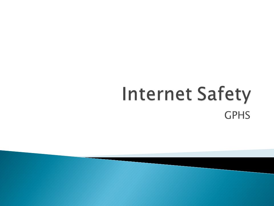Internet Safety GPHS