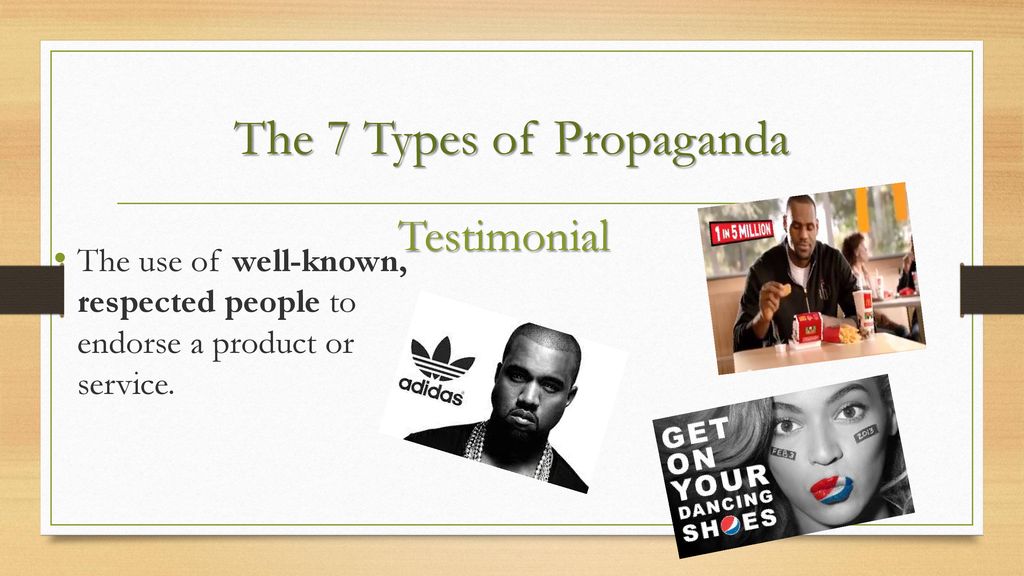 The 7 Types of Propaganda