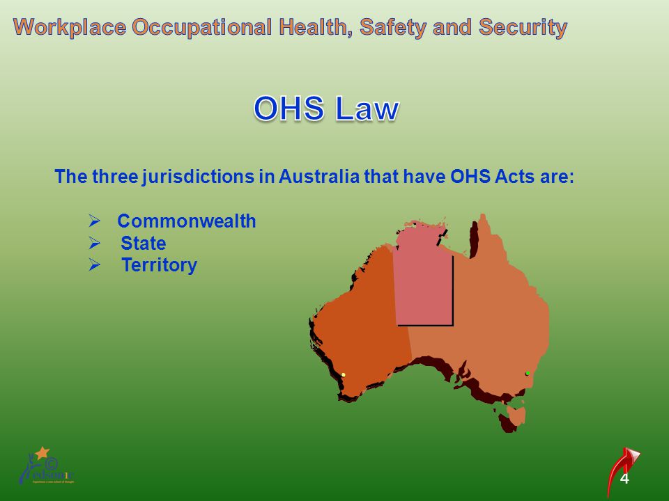 OHS Law Workplace Occupational Health, Safety and Security