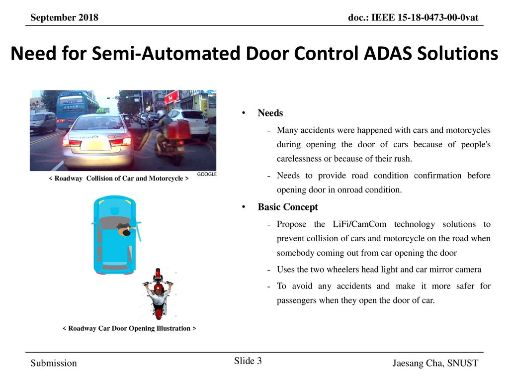 Need for Semi-Automated Door Control ADAS Solutions