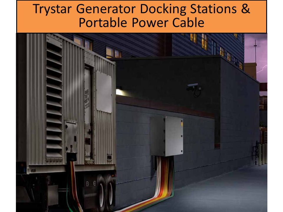 Trystar Generator Docking Stations Amp Portable Power Cable