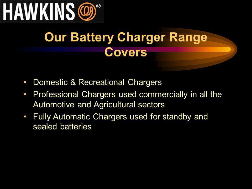 Our Battery Charger Range Covers