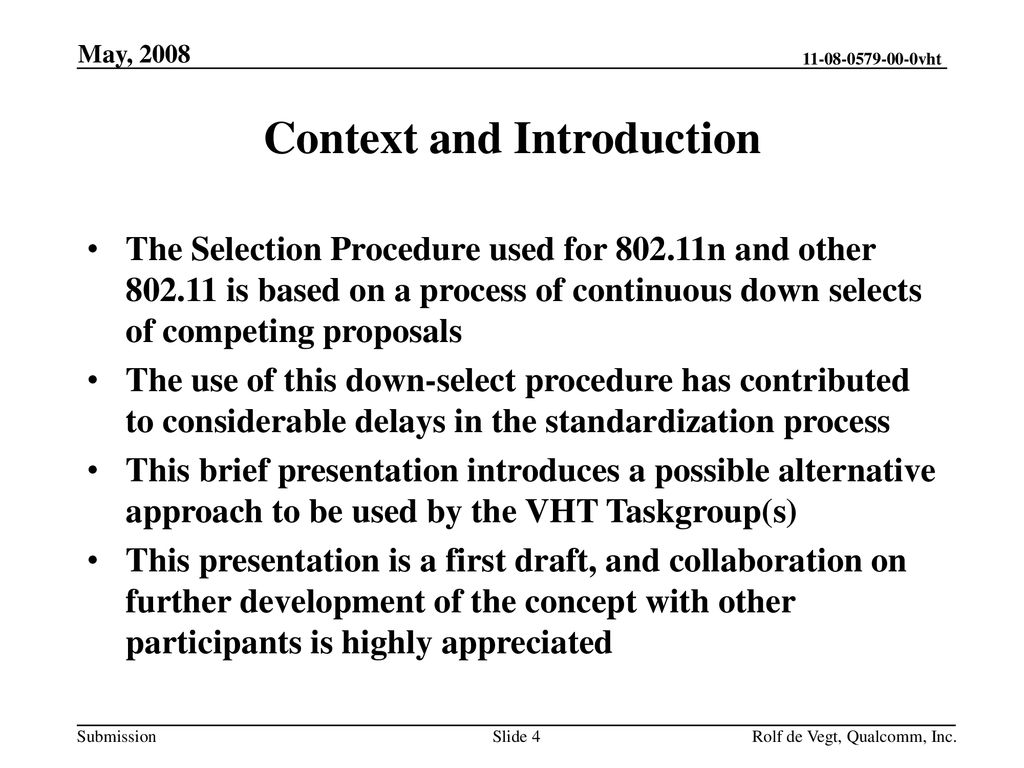 Context and Introduction