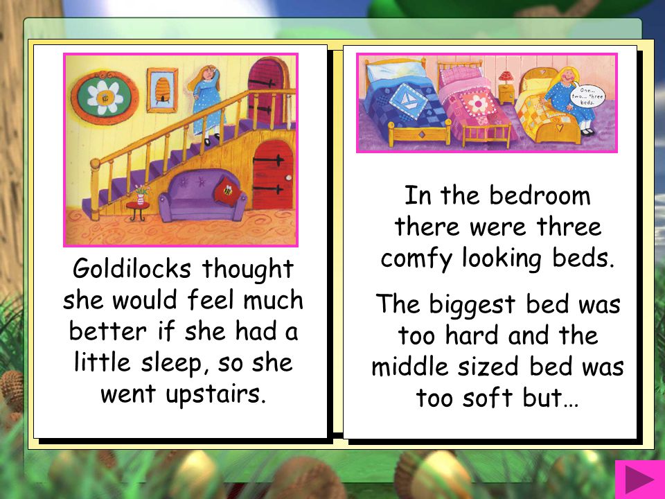 In the bedroom there were three comfy looking beds.