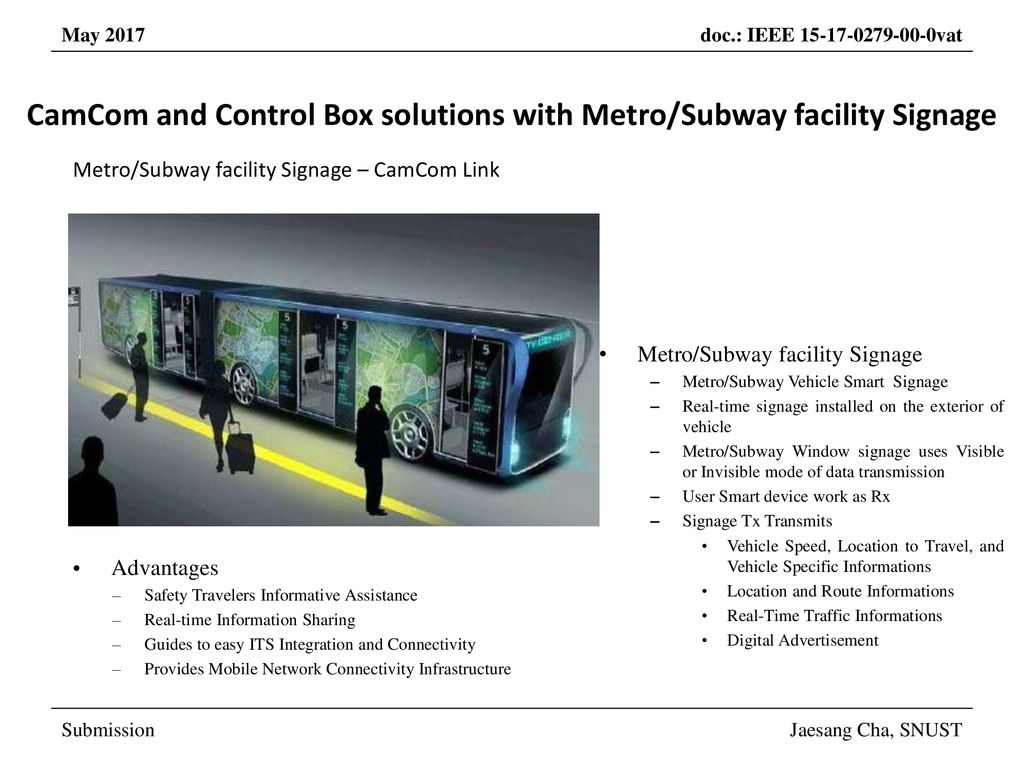 CamCom and Control Box solutions with Metro/Subway facility Signage