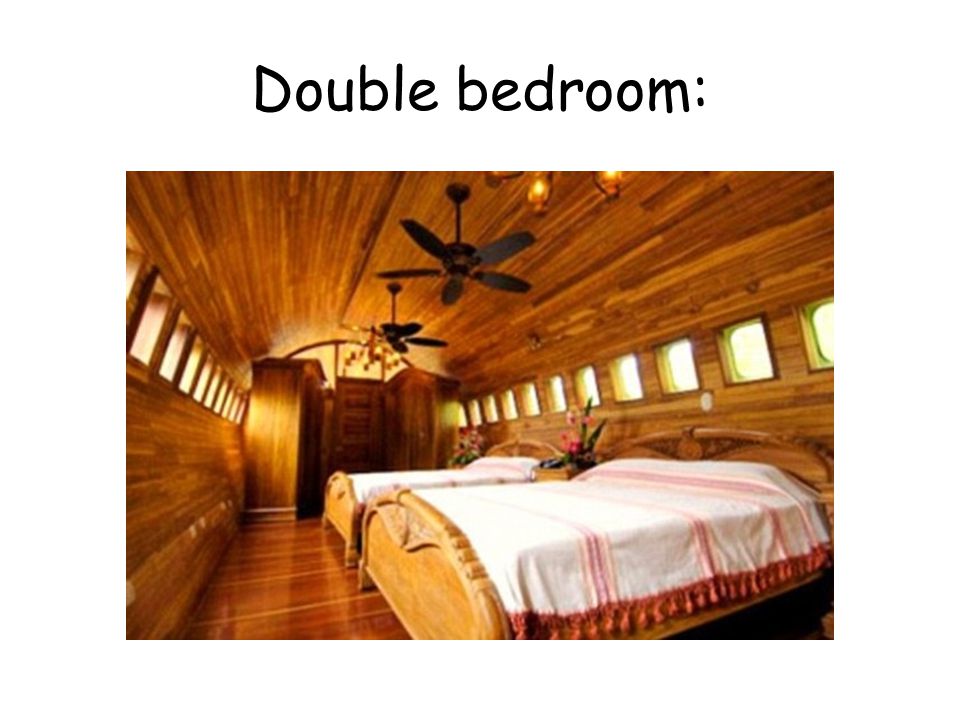 Double bedroom: