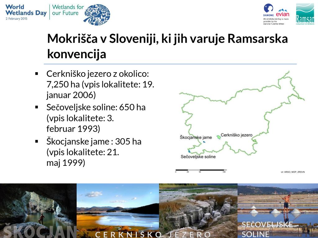 Mokrišča v Sloveniji, ki jih varuje Ramsarska konvencija