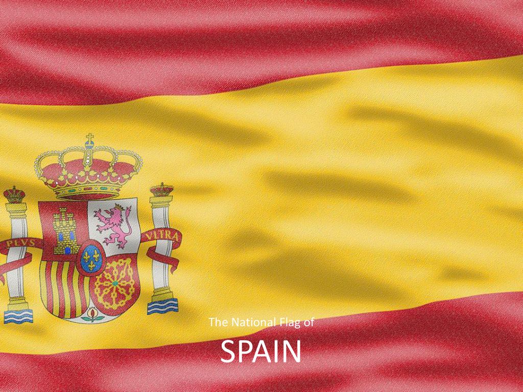 The National Flag of SPAIN