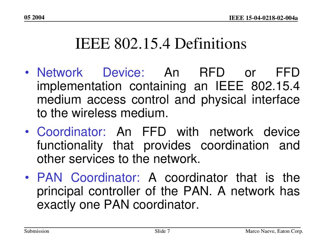 IEEE Definitions.