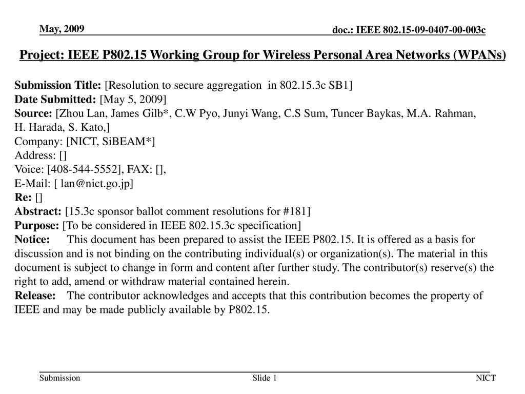 doc.: IEEE <02/139r0> <January 2002> May, Project: IEEE P Working Group for Wireless Personal Area Networks (WPANs)