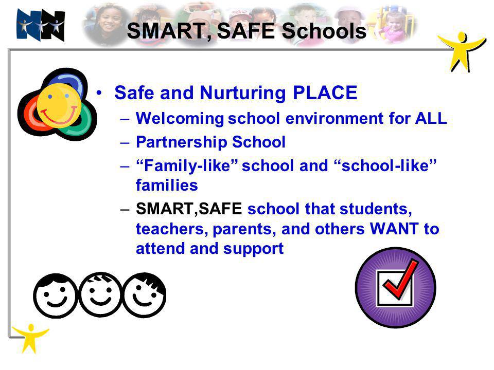 SMART, SAFE Schools Safe and Nurturing PLACE