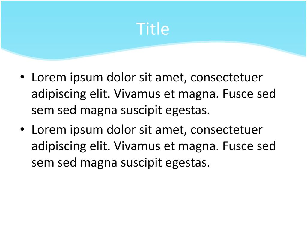 Title Lorem ipsum dolor sit amet, consectetuer adipiscing elit.