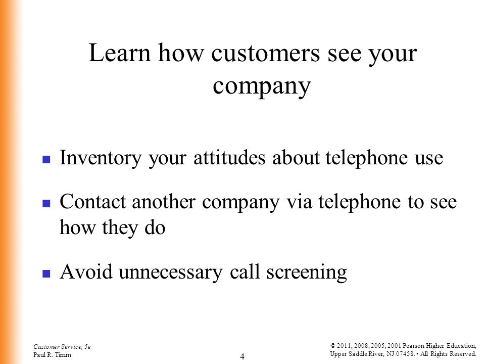 Learn how customers see your company