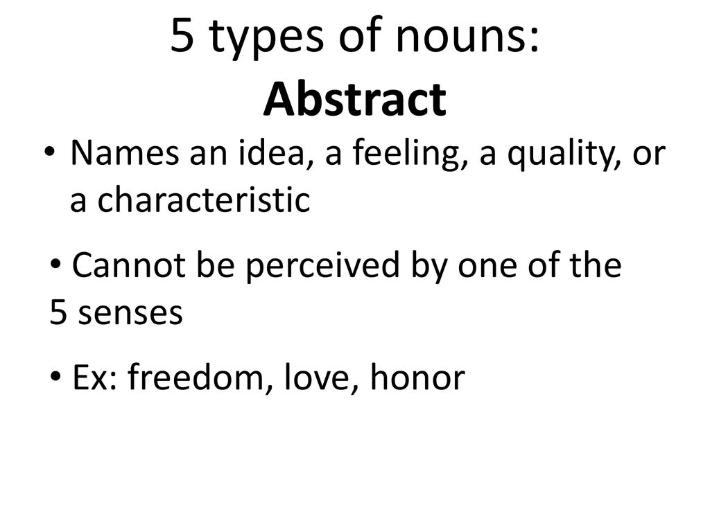 A Noun Is A Word That Names A Person Place Thing Or Idea Ppt