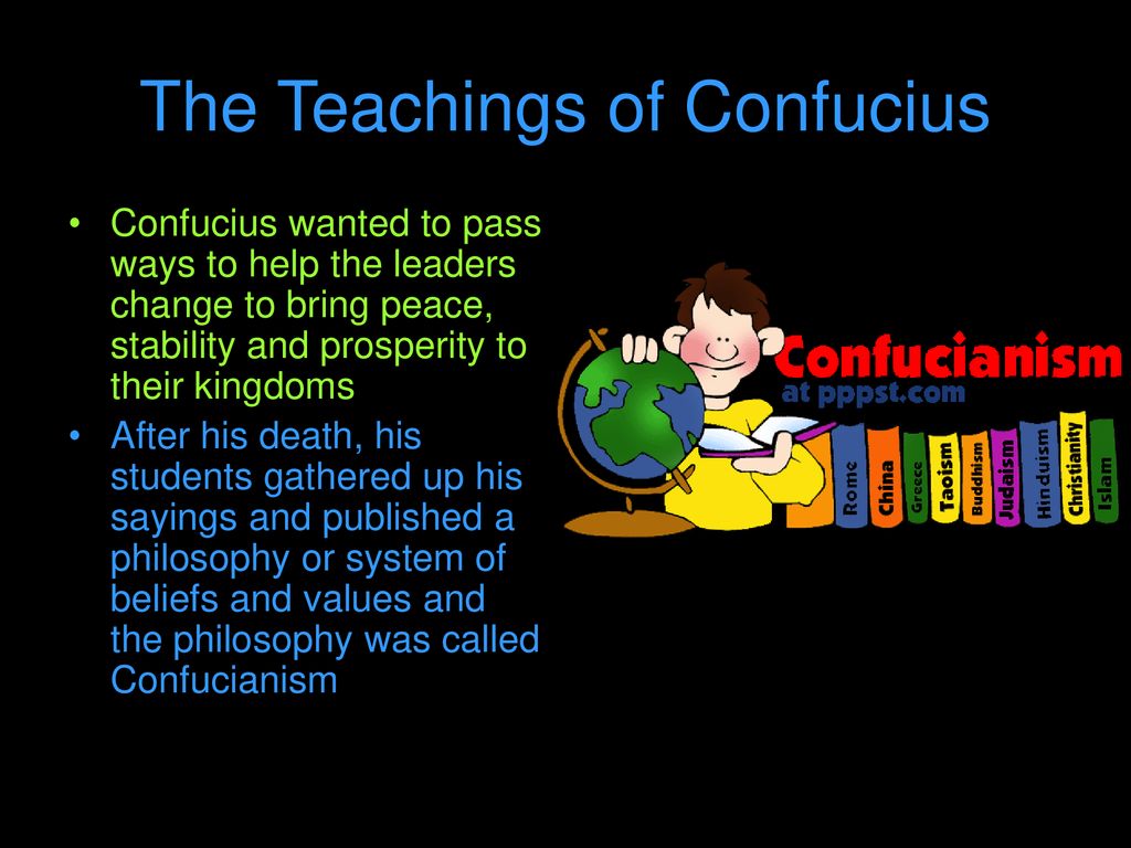 confucius and his teachings