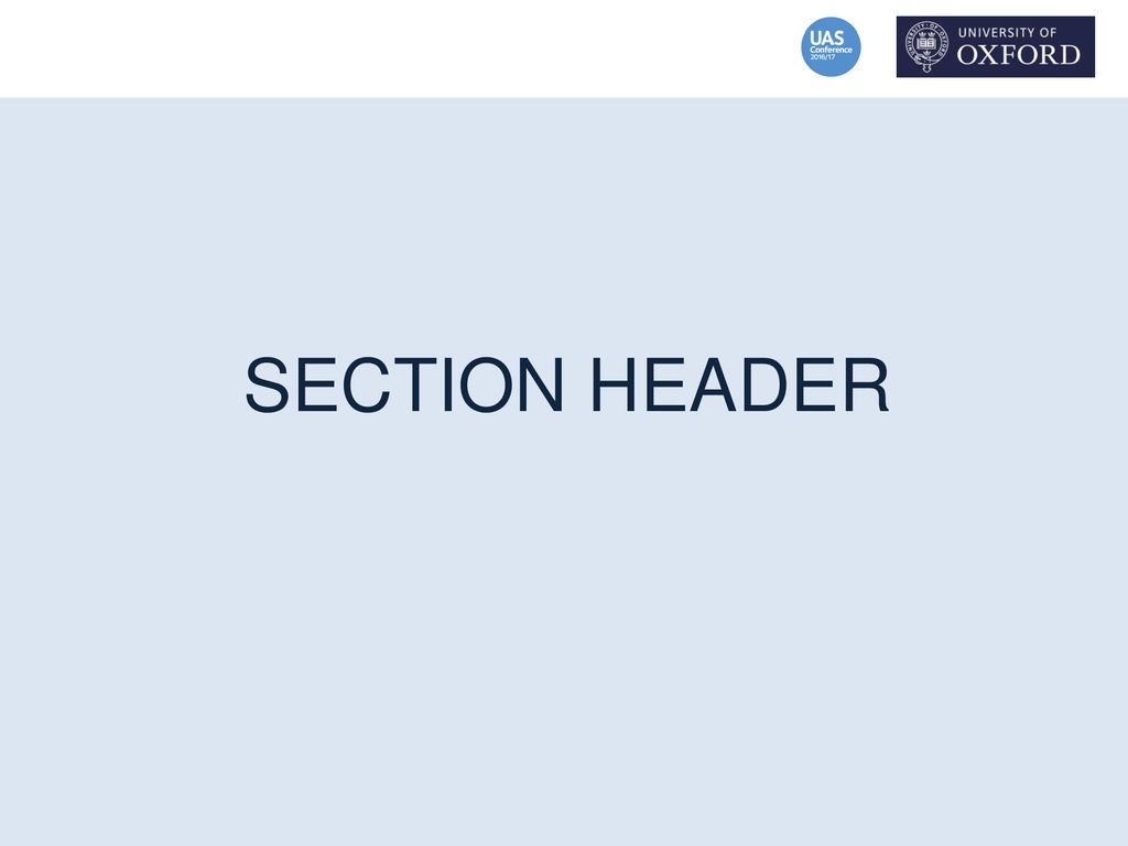 section header
