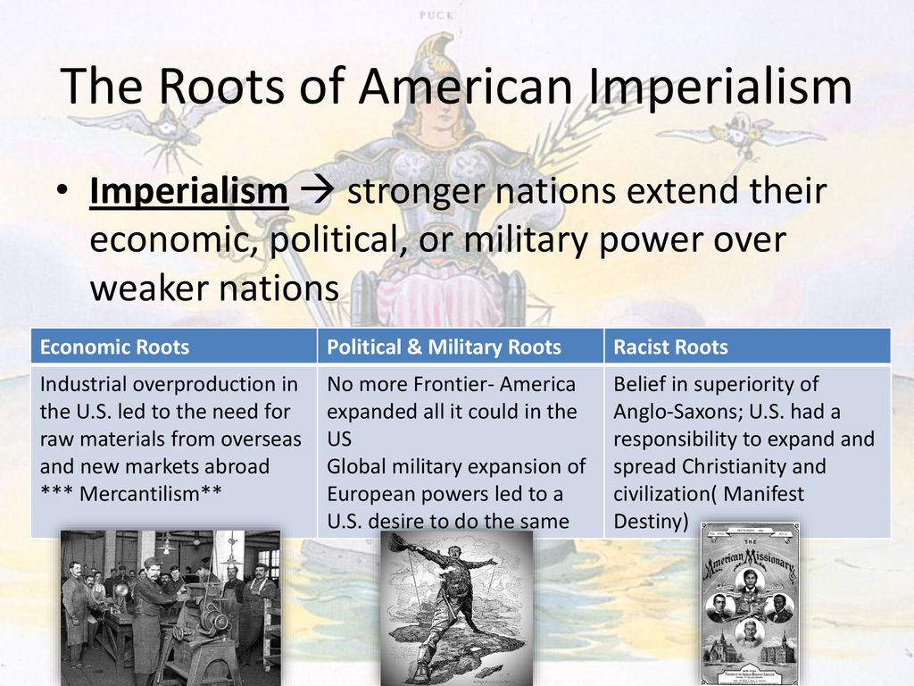 The Roots Of American Imperialism Chart