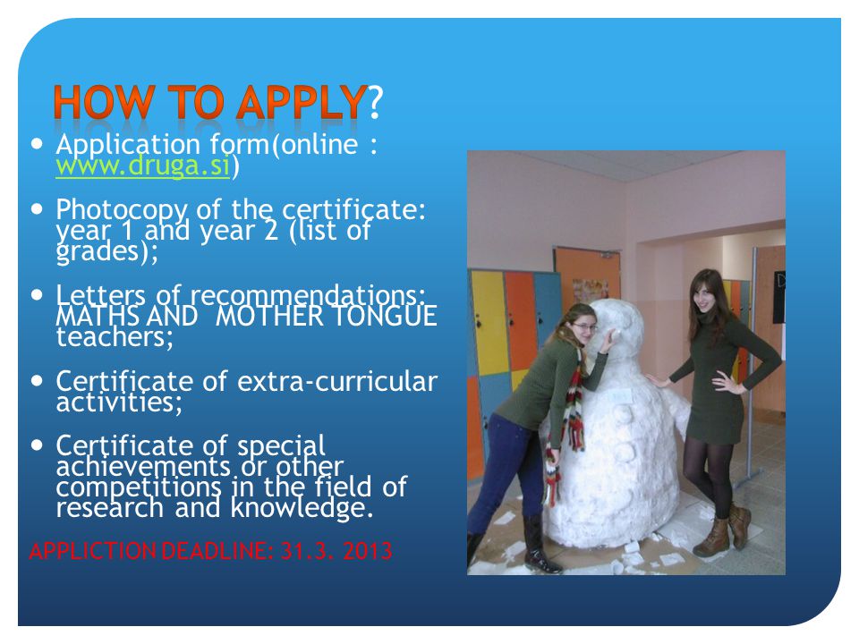 How to apply Application form(online :