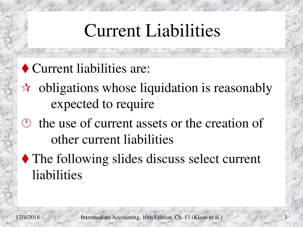 Chapter 13 Current Liabilities And Contingencies Pdf Free